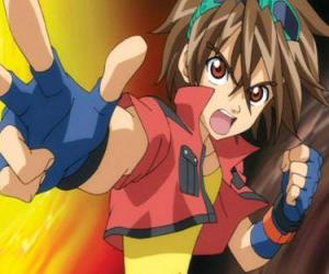 Dan Kuso, leader of the Bakugan Brawlers puzzle