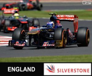 Daniel Ricciardo - Toro Rosso - Silverstone, 2013 puzzle