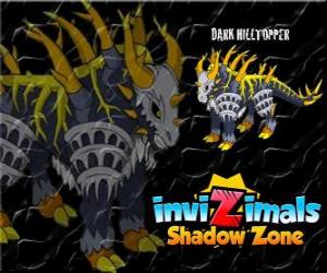 Dark Hilltopper. Invizimals Shadow Zone. Fighting machine full of rage puzzle