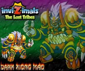 Dark Xiong Mao. Invizimals The Lost Tribes. This spirit of a Chinese shaman is a terrible enemy in combat puzzle