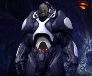 Darkseid, tyrant of a distant world of Apokolips called cosmic gods. puzzle