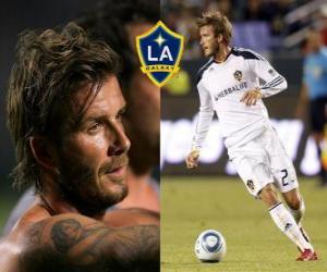 David Beckham is an English footballer. Currently plays for LA Galaxy. puzzle