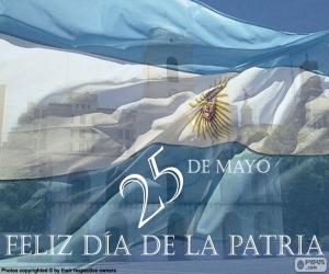 Day of the homeland Argentina puzzle
