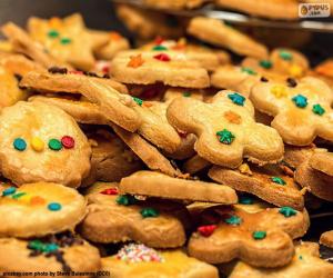 Decorated cookies, Christmas puzzle