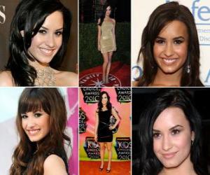 Demi Lovato is an actress and singer of American rock. Known for her role as Mitchie Torres in Disney Channel Original Movie, Camp Rock puzzle