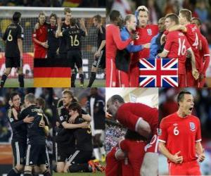 Deutschland - England, Eighth finals, South Africa 2010 puzzle