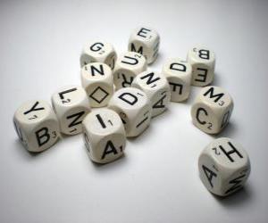 Dice with lyrics puzzle