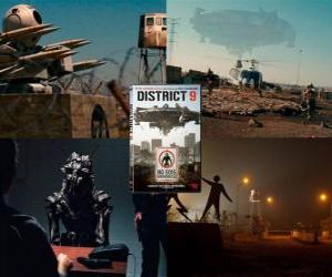 District 9, the film is set in Johannesburg in 2010. puzzle