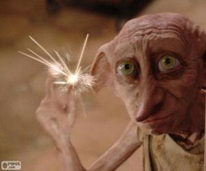 Dobby, a house-elf from Harry Potter puzzle