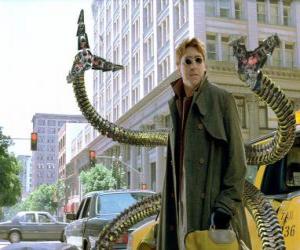 Doctor Octopus is a highly intelligent mad scientist, one of the greatest enemies of Spider-Man puzzle