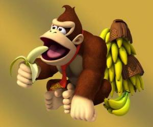 Donkey Kong, Nintendo's famous gorilla puzzle