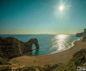 Durdle Door, England puzzle