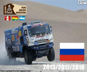 Eduard Nikolaïev, Dakar 2018 puzzle