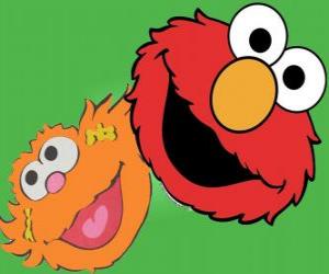 Elmo and Zoe puzzle