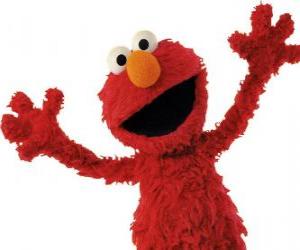 Elmo smiling puzzle