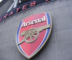 Emblem of Arsenal F.C. puzzle