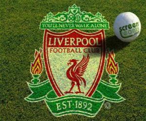 Emblem of Liverpool F.C. puzzle