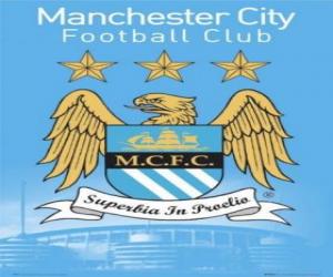 Emblem of Manchester City F.C. puzzle