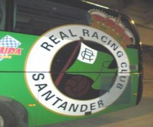 Emblem of Racing de Santander puzzle