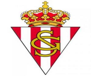 Emblem of Real Sporting de Gijón puzzle