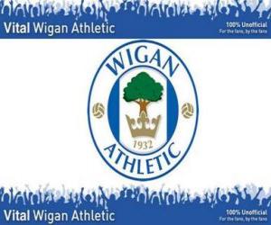Emblem of Wigan Athletic F.C. puzzle