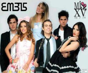 Eme 15, is a Mexican-Argentine Latin pop band puzzle