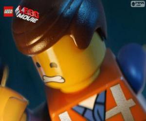 Emmet from The Lego Movie puzzle