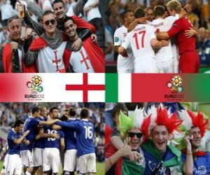 England - Italy, quarter-finals, Euro 2012 puzzle