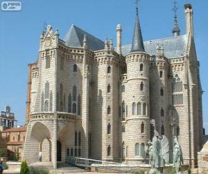 Episcopal Palace, Astorga, Spain (Antoni Gaudi) puzzle