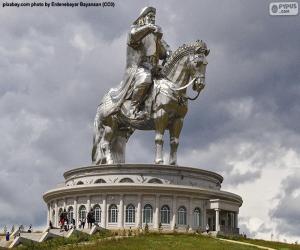 Equestrian statue of Genghis Khan, Mongolia puzzle