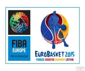 EuroBasket 2015 logo puzzle