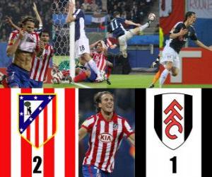 Europe League Final 2009-10 Atletico Madrid 2 - Fulham FC 1 puzzle