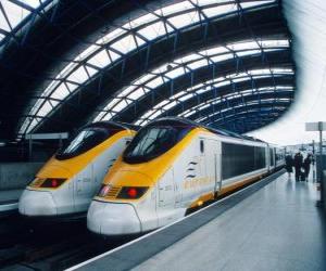 Eurostar high speed train puzzle
