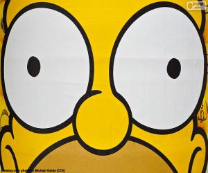 Eyes of Homer Simpson puzzle
