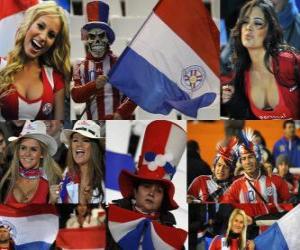 Fans of Paraguay, Argentina 2011 puzzle