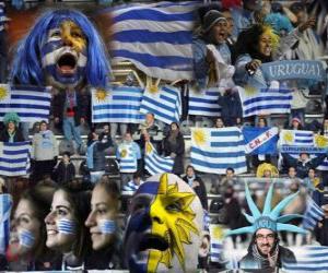 Fans of Uruguay, Argentina 2011 puzzle