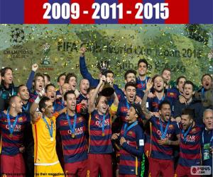 FC Barcelona, 2015 FIFA Club World Cup puzzle