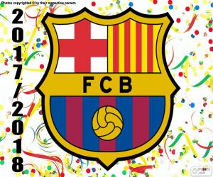 FC Barcelona, 2017-18 champion puzzle