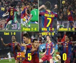 FC Barcelona 5, Real Madrid 0 puzzle