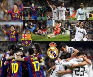 FC Barcelona VS Real Madrid, 2010-11 puzzle