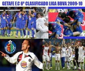 FC Getafe 6th Classified League BBVA 2009-2010 puzzle