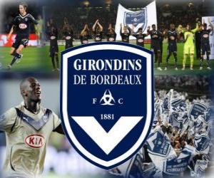 FC Girondins de Bordeaux, French football club puzzle
