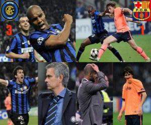 FC Internazionale Milano 3 - Fc Barcelona 1 puzzle