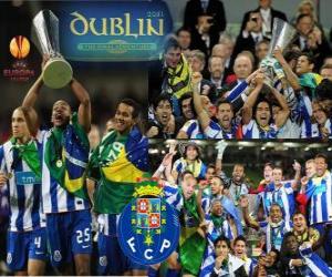 FC Porto, champion of the UEFA Europa League 2010-2011 puzzle