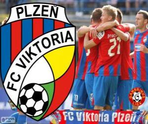 FC Viktoria Plzen, champion of the Gambrinus Liga 2012–2013 puzzle