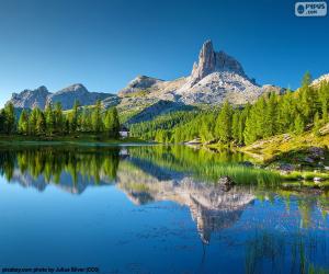 Federa Lake, Italy puzzle