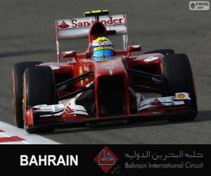 Felipe Massa- Ferrari - Bahrain International Circuit 2013 puzzle