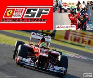 Felipe Massa - Ferrari - Grand Prix of Japan 2012, 2 nd classified puzzle