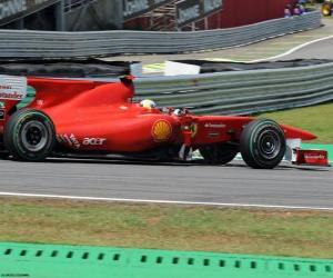 Felipe Massa - Ferrari - Interlagos 2010 puzzle