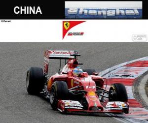 Fernando Alonso - Ferrari - 2014 Chinese Grand Prix, 3rd classified puzzle